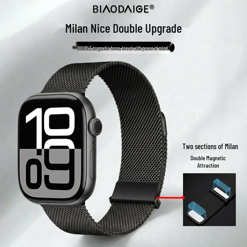 Apple Watch Milanese Loop Stainless Steel Band 44/45/46/49mm