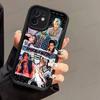 Band N-NCT MUSIC Für IPhone 17 Pro Max 16 15 14 13 12 11 Plus Schwarze Weiche Handyhülle