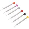 6Pcs Multiple Sizes 0.8-1.8mm Slotted Watch Repair Driver  Mini Electronic Precision Maintenance