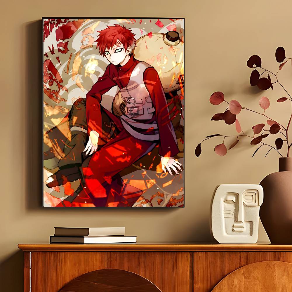 Cool Anime Character G-Gaara Posters HD Print Vintage Wall Art Decor for Home Study Room