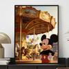 Disney Mickey Mouse Carousel Diamond Painting Mosaic Art Kit 5D Handmade Diy Gift Home Decoration