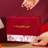 Velvet Wedding Favor Candy Box - Moshang Huakai Rectangular Gift Packaging