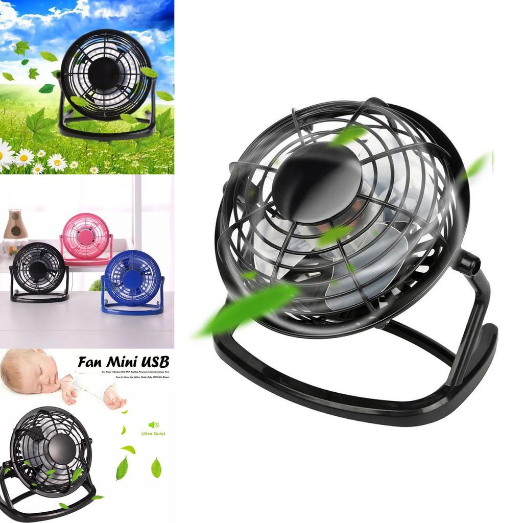 Mini Usb Desk Fan For All Spaces Personal Compact Cooler Usb Powered**