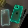 Świecące etui na telefon jest odpowiednie dla iPhone'a 15PRO. Luminous 14 Fluorescencyjne Etui na Telefon 13 Kreatywna Ochronna Nakładka