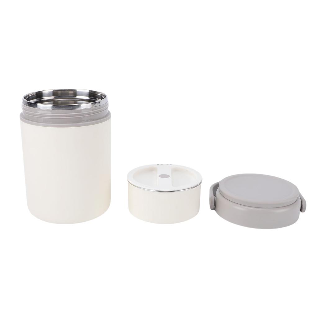 Insulated Soup Cup Stainless Steel Foldable Handle Portable   Food Storage Container for School