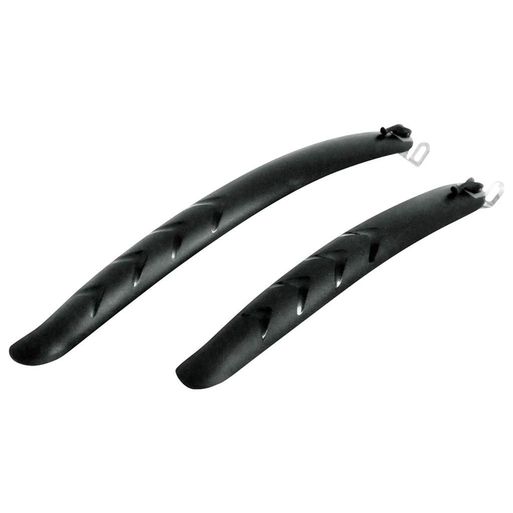 My Pallas Cross Bike Fender 700C Universal Mudguard Removal Front and Rear Set Black MG-02 One-Touch