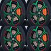 For MG MULAN MG4 EV   4PCS/SET Hub Wheel Sticker 17-18-Inch Automobile Full Cover Car Accessories