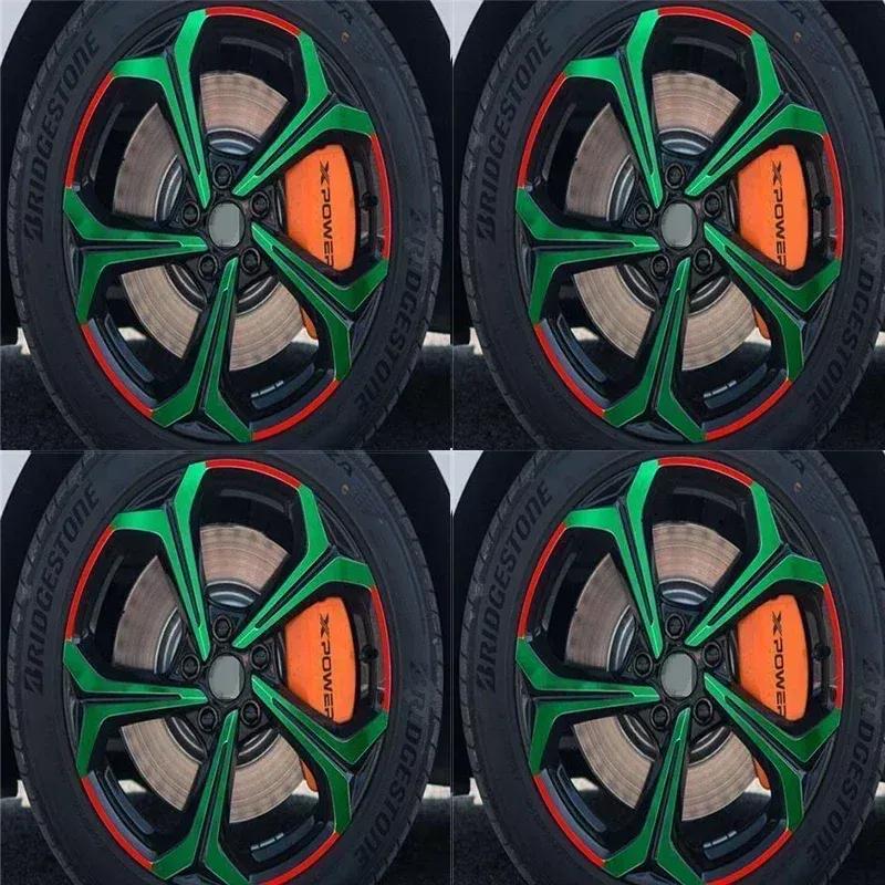 For MG MULAN MG4 EV 4PCS/SET Hub Wheel Sticker 17-18-Inch Automobile Full Cover Car Accessories