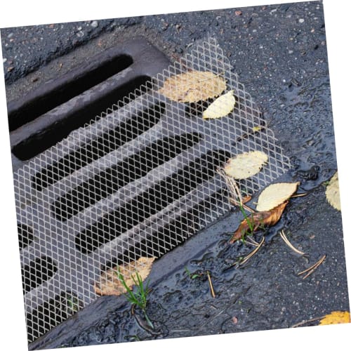 1-Volume Stainless Steel Roof Gutter Filter with Mesh Guard Cover and Leaf Protection Net for Home Use, Easy Installation