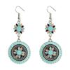 Multicolor Daisy Shaped Earrings Boho Vacation Style Casual Accessories Suitable For Daily Party Holiday Wear Gifts