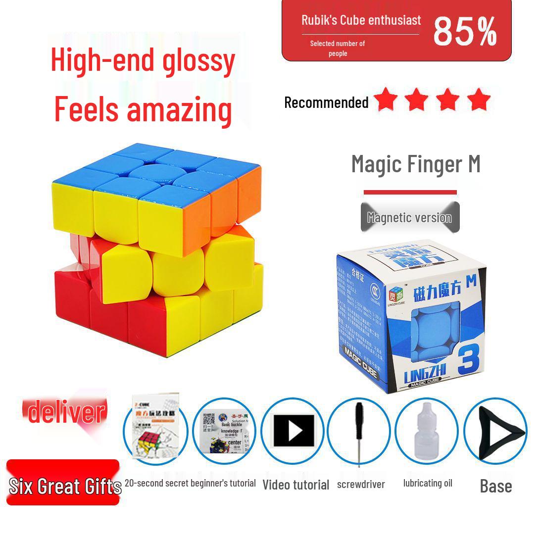 

Shengshou 3x3 Magnetic Speed Cube for Competition and Beginner Students