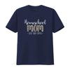 Homeschool Mom For Mama Coffee Women Summer Tops Stylish  T Shirt with Print vintage Washed streetwear fashion Comfortable