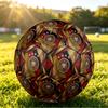 Deutschland Fußball Bedruckt Größe 5 Fußball Ball Verschleißfest Standard Erwachsenen Trainingsfußball Fan Geschenk für Indoor Outdoor Spiel Sport