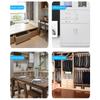 2Pieces Combination Lock 3 Digit Code Cams Lock Accessory for Drawers and Cabinet Sturdy Zinc Alloy Materials Use