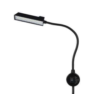 30LEDs Nähmaschinenlampe LED-Leuchte mit festem Sockel, flexibles, biegsames Rohr für die Hausarbeit