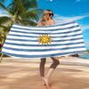 Strandtuch mit Argentinien-Flaggen-Design, Schnelltrocknend, Pflegeleicht, Geeignet für Fitness und Strandurlaub, Sport-Essential
