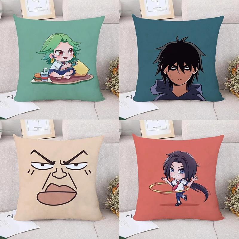 

Мультяшные декоративные наволочки для гостиной, офиса, дома, наволочки для автомобиля, украшения 40x40cm