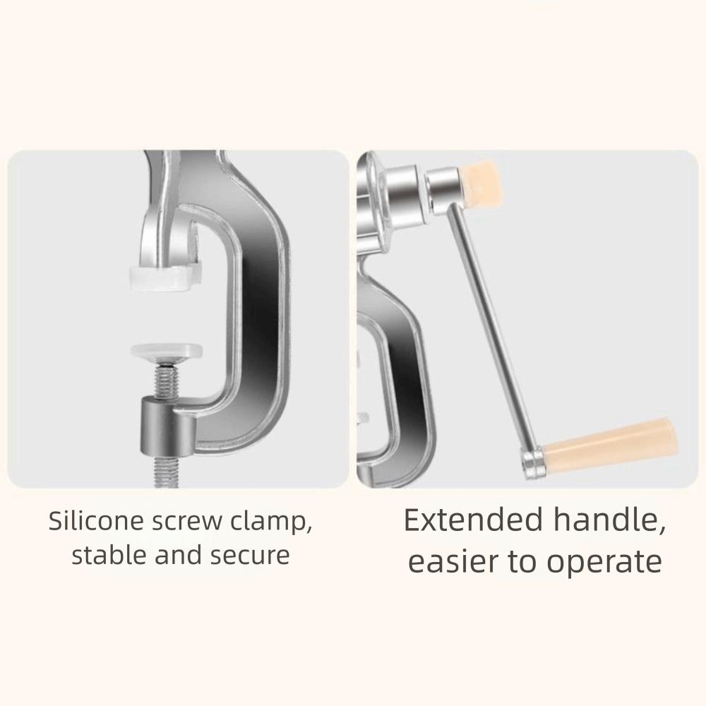 Non-Slip Manual Meat Grinder Hand Crank Meat Mincer Multifunctional Enema Machine  Kitchen