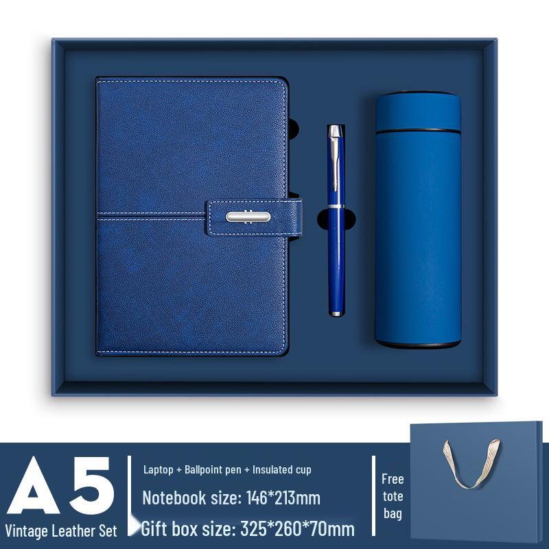 Elegant Business Notebook Gift Set - Office, Meeting, Study, Corporate Souvenir