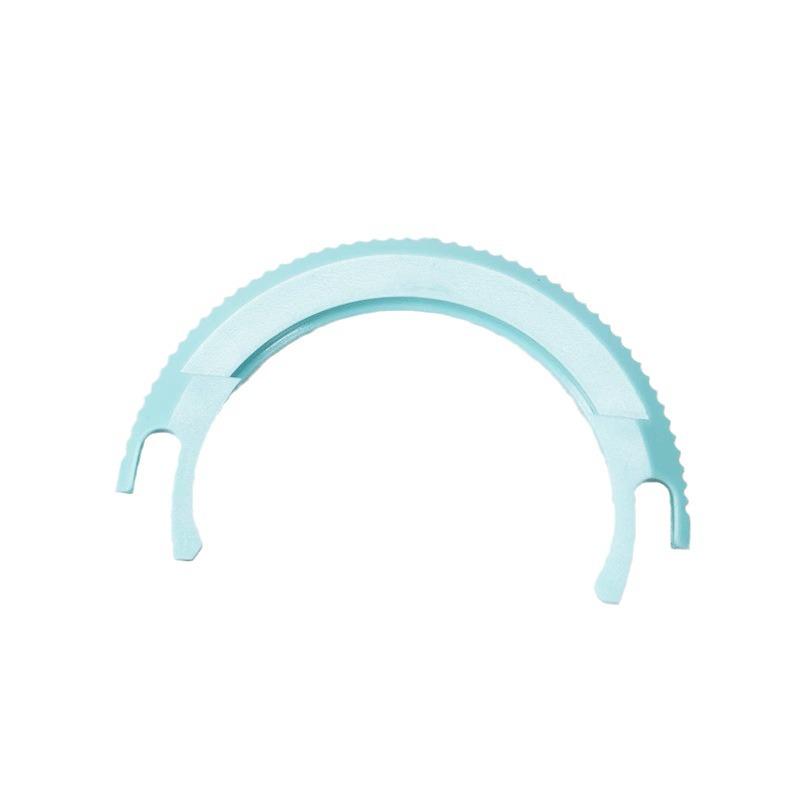 Eyeglasses Frame Replacement Accessories: Try-On Frame with Outer Ring, Nose Pad, and Degree Measuring Tools