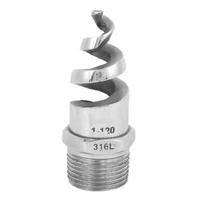 Spiral Nozul SPJT 316L Paslanmaz Çelik Erkek Dişli Tıkanmaya Karşı Sulama Aksesuarları(G1