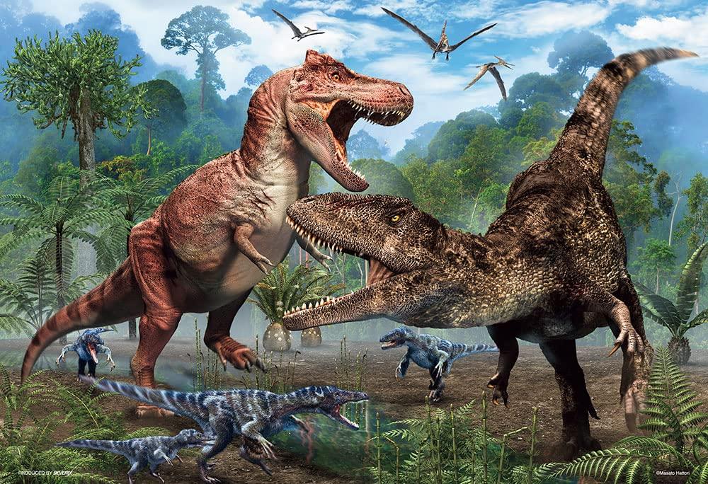 Beverly In Beverly Jigsaw Puzzle Giganoto Tyrannosaurus X 38 (BEVERLY) [Made Japan] 100-Piece Vs. (26 Cm) 100-038