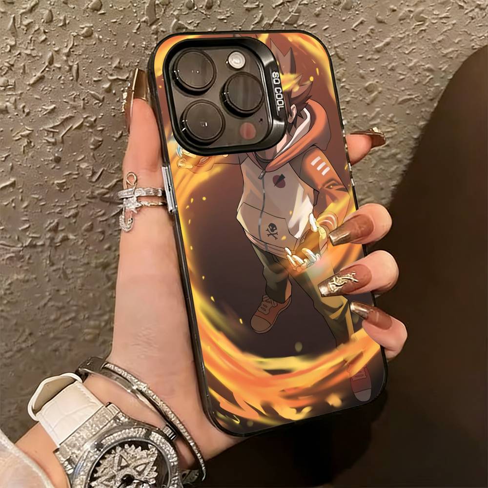 

Hitman R-Reborn Tsuna S-Sawada Phone Case For iPhone 17,16,15,14,13,12,11 Plus,Pro Max,XS,Colorful Silver Black Cover iPhone11PROMAX