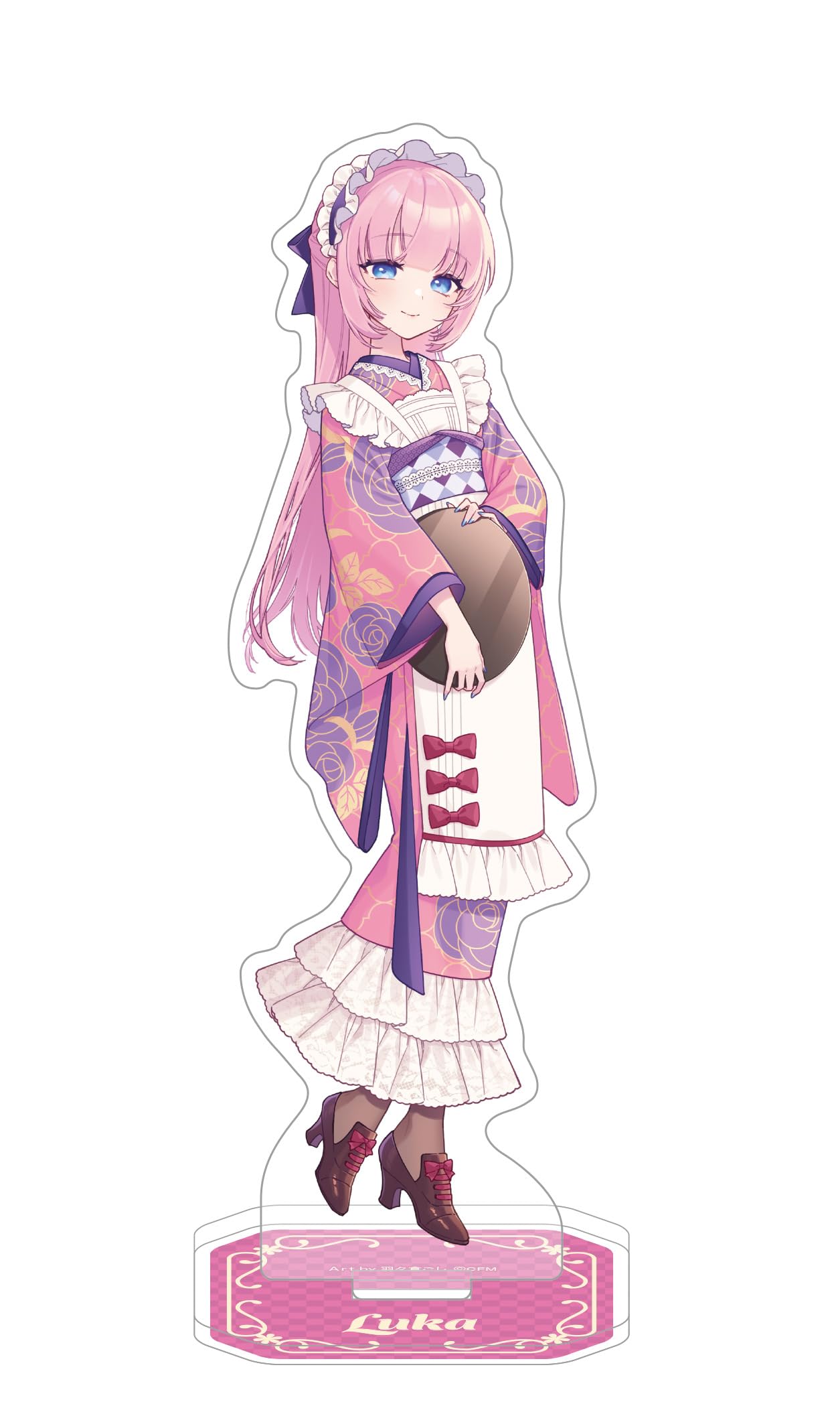 

Серия Hatsune Miku Megurine Luka Акриловая подставка D Кафе в японском стиле