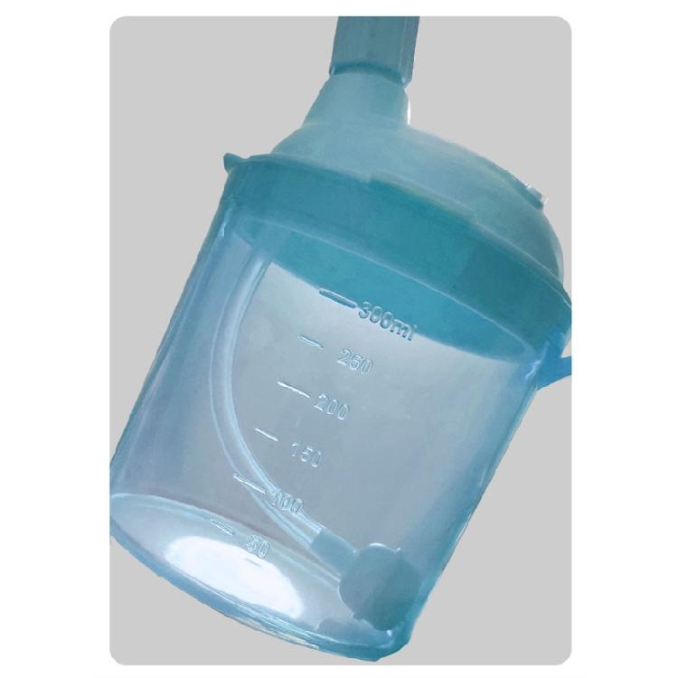 Kubek ze słomką klasy szpitalnej 300 ml dla pacjentów leżących Szczelna konstrukcja Bezpieczny dla żywności PP Łatwy do dezynfekcji