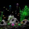 Purple Sand Aquarium Decoration Fish Shrimps Shelter House Pottery Landscaping Ornaments Decor Fish Tank Submarine Cave Decor