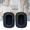 1Pair Earpads Protein Leather Ear Pad Ear Cushions Cover Memory Foam Earmuffs for 90x70mm Headsets