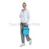 Red Black Paisley Mandala Lunch Box Portable Insulated Lunch Bag Reusable Cooler Tote Bag for Women Men Work Picnic Beach Hiking