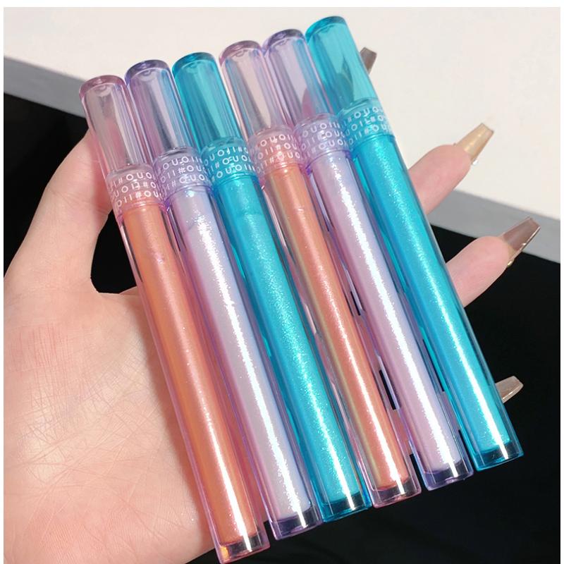 Gilding Shimmer Liquid Eyeshadow Brightening Lying Silkworm Highlight Stick Eye Cosmetic Long-lasting Shiny Makeup Illuminator
