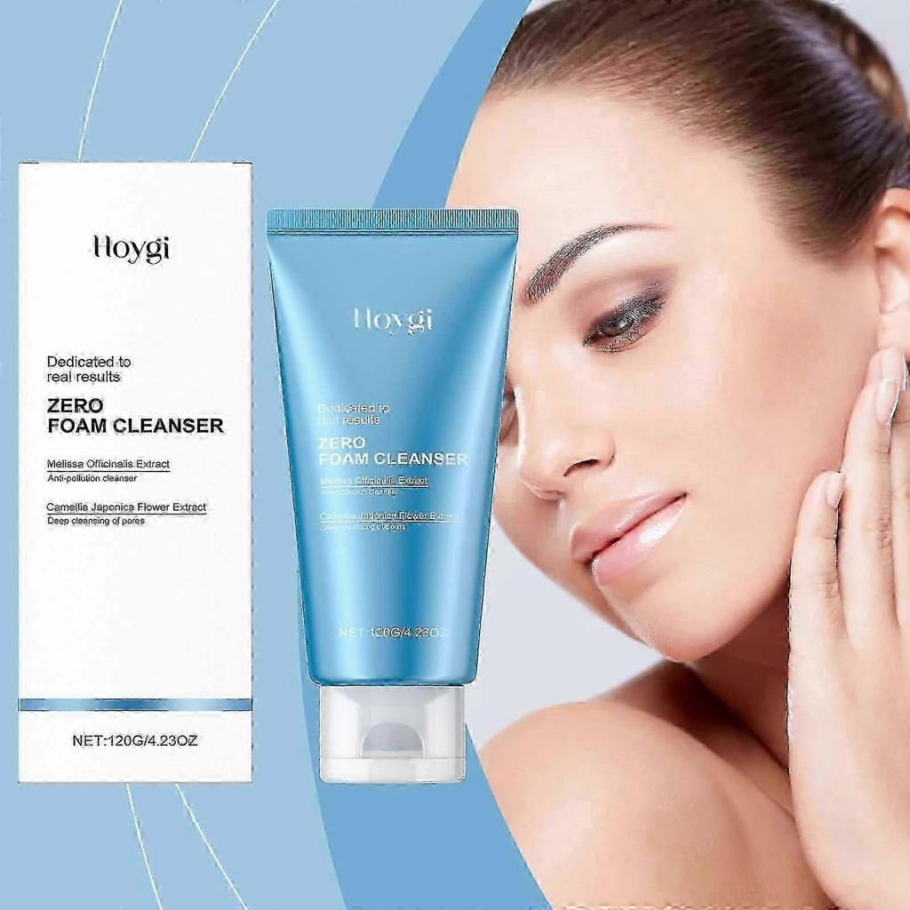 Zero Foam Cleanser for Sensitive Skin, Deep Pore Cleansing Facial Cleanser - Sebum Control, Moisture Balance, and Pore Minimization