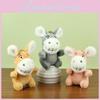 Plush Donkey Irresistible Keychain Cuddly Bag Accessory Perfect For Gifts Childrens