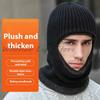 Men'S Winter Balaclava Hat Windproof Warm Fleece-Lined Full-Coverage Beanie For Ear Protection And Cycling