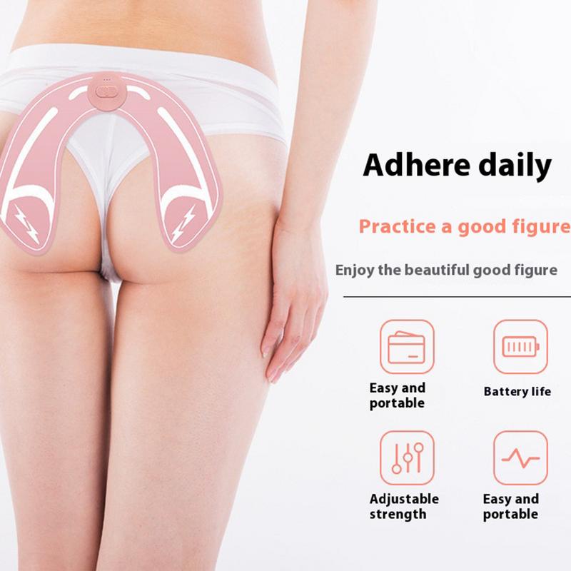 Smart EMS Glute Enhancer,Butt Lifter with Wireless Remote, 3D Hip Trainer for Home Fitness & Body Contouring New Gel-Free Design