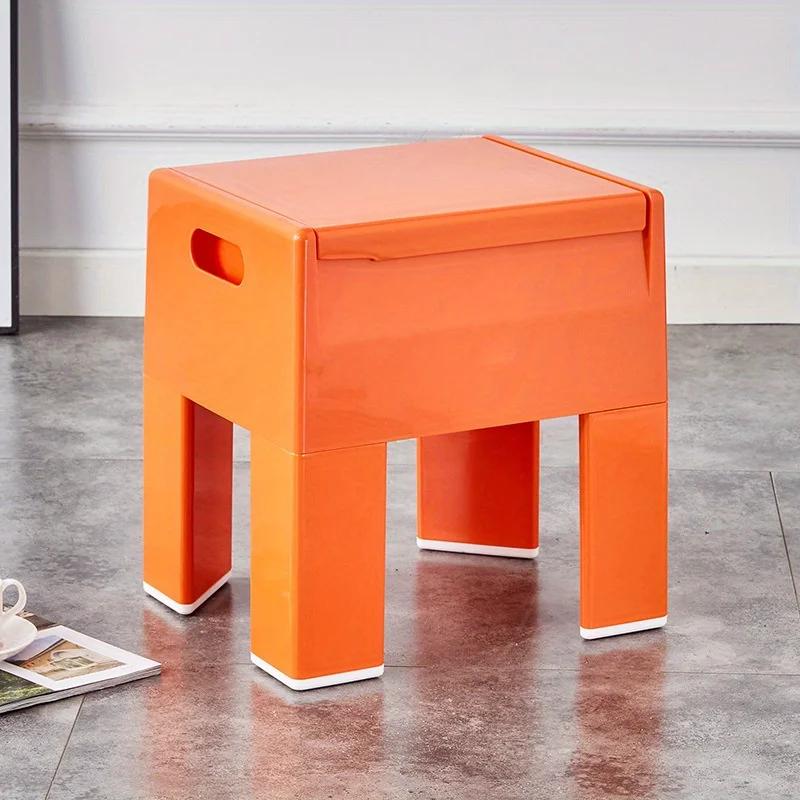 Household Small Stool, Modern and Simple Low Stool, Home Storage, Shoe Changing Stool, Sedentary Small Chair