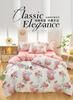 Mei Yun Ge AB Edition Cotton Printed Bed Sheet Set of Four Pieces