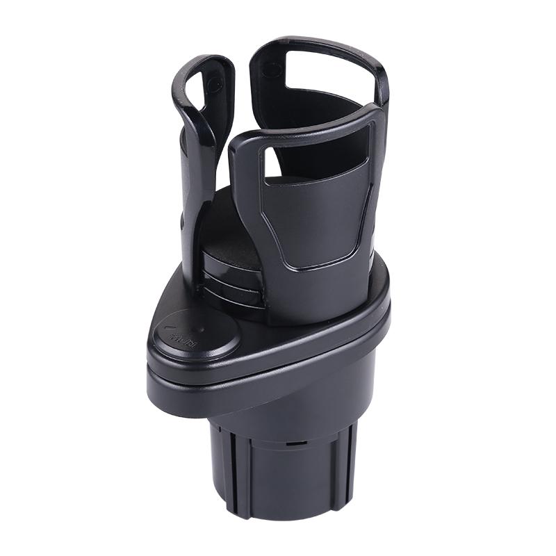 Car Cup Holder 2 in 1 Vehicle-mounted Slip-proof Car Cup Holder 360 Degree Rotating Multifunctional Dual Houder Auto Accessory