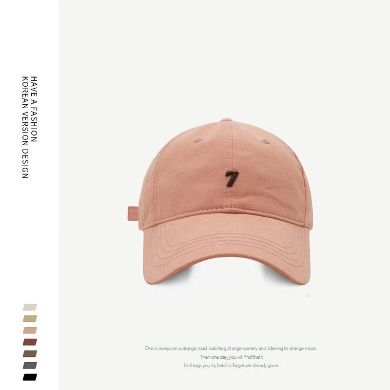 Spring and Autumn peaked cap big brim new hat women's face small big head circumference baseball cap enlarged and deepened