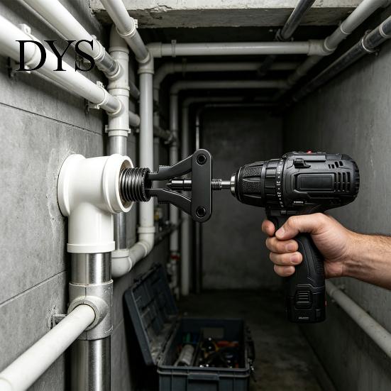 Extracteur de filetage de tuyau endommagé 1/2/3 pièces Outil cassé, Extracteur, pour tuyaux 1/2" Heavy Duty 3/4" 1", Puissance de retrait sans effort Perceuse électrique