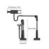 Long Arm Table Stand Holder Aluminum Lazy Tablet Phone Holder Universal Desktop Phone Clip Bedside Stand for iPhone 15 14 iPad