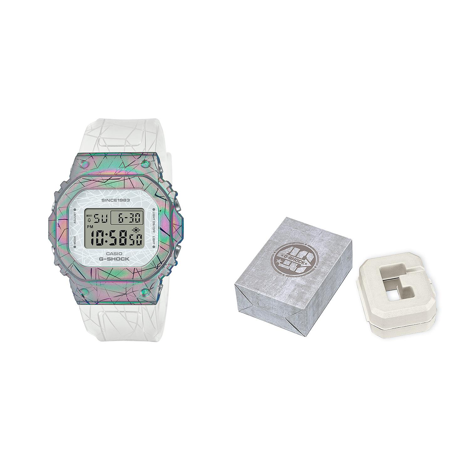 CASIO Unisex Full Metal Series White Watch GM-S5640GEM-7PR