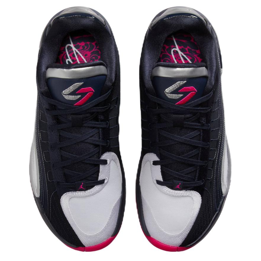 Sneakers Unisex Air Jordan Luka 4 Navidor Nero Dark-Obsidian Argento Metallico HF0823-400