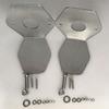2 Pezzi Staffe per Luci Veicolo Heavy Duty Supporto ad Angolo Regolabile Adatto per Luci di Posizione LED per Camion Installazione Sicura