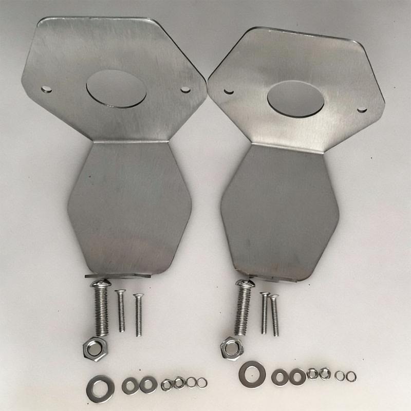 2 Pezzi Staffe per Luci Veicolo Heavy Duty Supporto ad Angolo Regolabile Adatto per Luci di Posizione LED per Camion Installazione Sicura