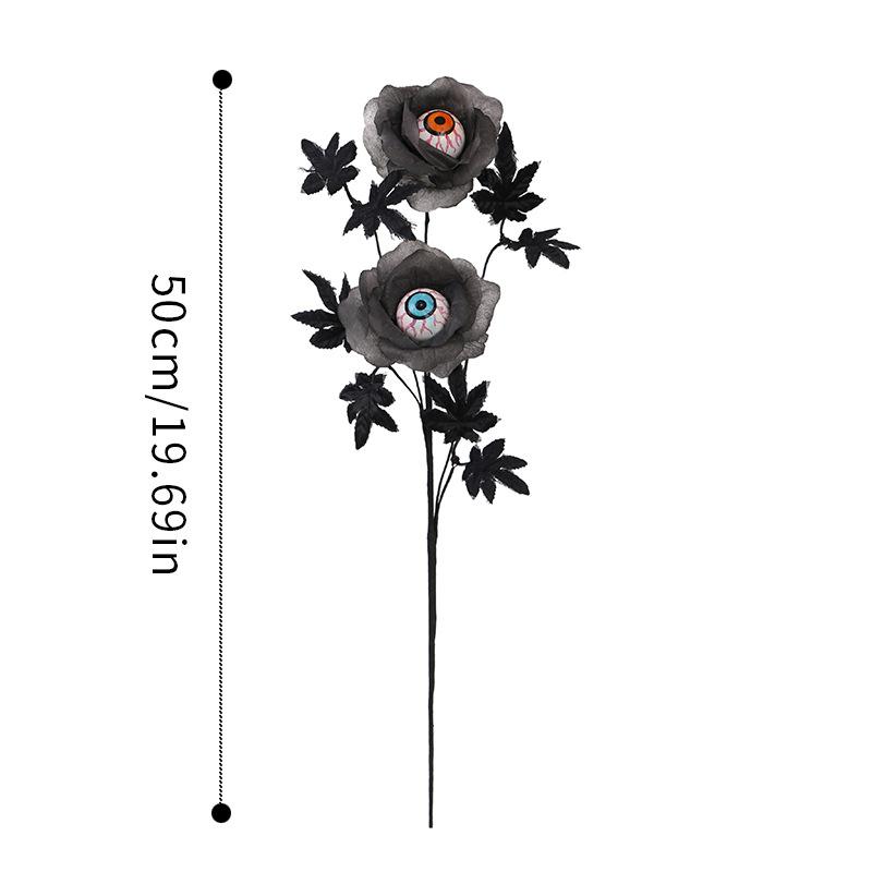 Halloweendekorationer, Skräck, Ögonbollar, Lönnlöv, Blomsterarrangemang, Spökfestival, Hemmafestdekorationer