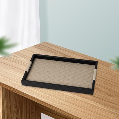 Organisateur de rangement de bureau Plateau valet Bijoux décoratifs pour table