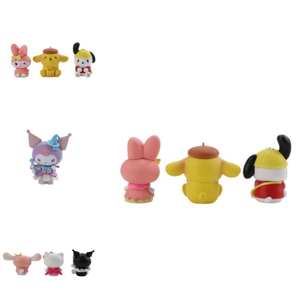 Exquisite Sanrio My Melody Figure Doll Toy Set For Collection And Gifting